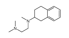 N,N,N'-Trimethyl-N'-(1,2,3,4-tetrahydronaphthalen-2-yl)-1,2-ethanediamine Structure