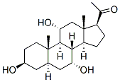 Allopregnane-3beta,7alpha,11alpha-triol-20-one picture