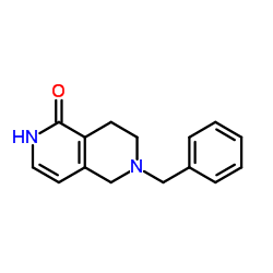 6-Benzyl-5,6,7,8-tetrahydro-2,6-naphthyridin-1(2H)-one Structure