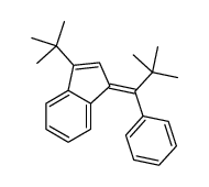 1-(2,2-Dimethyl-1-phenylpropylidene)-3-tert-butyl-1H-indene Structure