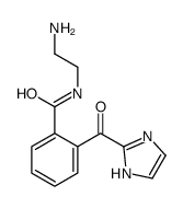 N-(2-aminoethyl)-2-(1H-imidazole-2-carbonyl)benzamide Structure