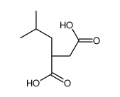 (2S)-2-(2-methylpropyl)butanedioic acid结构式