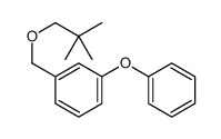 1-(2,2-dimethylpropoxymethyl)-3-phenoxy-benzene结构式