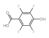 2,3,5,6-Tetrafluoro-4-hydroxy-benzoic acid Structure