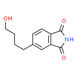 1H-Isoindole-1,3(2H)-dione, 5-(4-hydroxybutyl)- (9CI)结构式