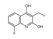 2(1H)-Quinolinone,3-ethyl-8-fluoro-4-hydroxy-(9CI) picture