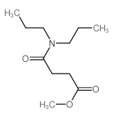 methyl 3-(dipropylcarbamoyl)propanoate结构式