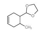 2-(6-methyl-1-cyclohex-3-enyl)-1,3-dioxolane Structure