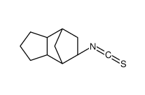 exo-5-Isothiocyanotetrahydro-endo-dicylclopentadiene结构式