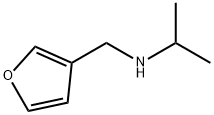 (呋喃-3-基)甲基](丙-2-基)胺结构式