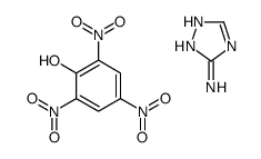 1H-1,2,4-triazol-5-amine,2,4,6-trinitrophenol Structure