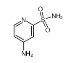 2-Pyridinesulfonamide,4-amino-(9CI) structure