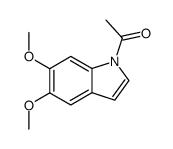 1-acetyl-5,6-dimethoxy-1H-indole Structure