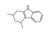 2,4-dimethyl-1,2,3,4-tetrahydro-carbazole结构式