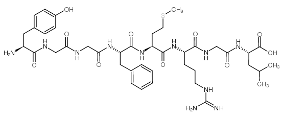 TYR-GLY-GLY-PHE-MET-ARG-GLY-LEU结构式