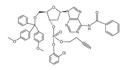 BZ-DMT-DEOXYADENOSINE TRIESTER结构式