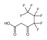 4,4,5,5,6,6,6-heptafluoro-3-oxohexanoic acid Structure