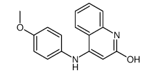 4-(4-methoxyanilino)-1H-quinolin-2-one Structure