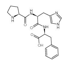 H-Pro-His-Phe-OH structure