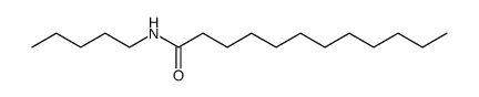 N-pentyl-lauramide结构式