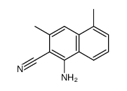 1-amino-3,5-dimethyl-2-naphthonitrile Structure