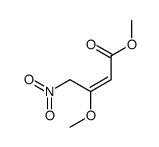 methyl (E)-3-methoxy-4-nitro-2-butenoate结构式