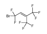 1-BROMO-3-(TRIFLUOROMETHYL)-1,1,4,4,4-PENTAFLUORO-2-BUTENE structure