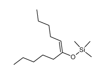 (E)-6-Trimethylsiloxy-5-undecene Structure