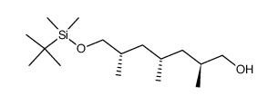 (2S,4S,6S)-7-[1-(tert-butyl)-1,1-dimethylsilyl]oxy-2,4,6-trimethylheptan-1-ol Structure