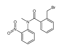 2-(bromomethyl)-N-methyl-N-(2-nitrophenyl)benzamide Structure