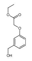 ethyl 2-[3-(hydroxymethyl)phenoxy]acetate Structure