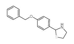 2-(4-(BENZYLOXY)PHENYL)THIAZOLIDINE picture