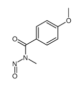 4-methoxy-N-methyl-N-nitrosobenzamide结构式