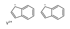 二(茚基)钒(II)结构式