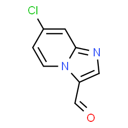 IMidazo[1,2-a]pyridine-3-carboxaldehyde, 7-chloro- structure