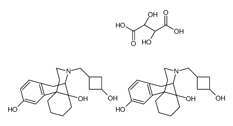 Hydroxybutorphanol tartrate Structure