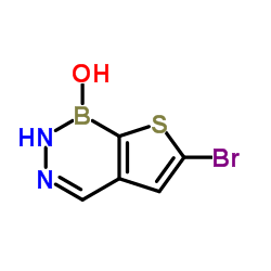 6-Bromothieno[2,3-d][1,2,3]diazaborinin-1(2H)-ol Structure