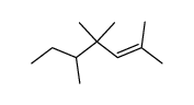 2,4,4,5-tetramethyl-hept-2-ene Structure