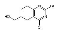 (2,4-dichloro-5,6,7,8-tetrahydro-quinazolin-6-yl)-methanol结构式