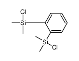 chloro-[2-[chloro(dimethyl)silyl]phenyl]-dimethylsilane Structure