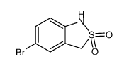 5-Bromo-1,3-dihydro-benzo[c]isothiazole 2,2-dioxide structure