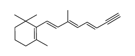 3-methyl-1-(2,6,6-trimethylcyclohexen-1-yl)-1,3,5-octatrien-7-yne Structure