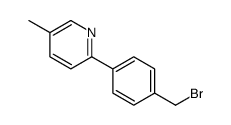 2-(4-(BROMOMETHYL)PHENYL)-5-METHYLPYRIDINE图片