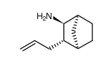 (1S,2S,3S,4R)-3-allylbicyclo[2.2.1]heptan-2-amine Structure