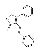 (E)-4-phenyl-3-styrylfuran-2(5H)-one Structure