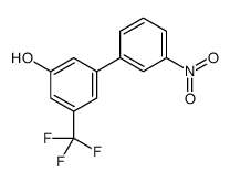 3-(3-nitrophenyl)-5-(trifluoromethyl)phenol结构式