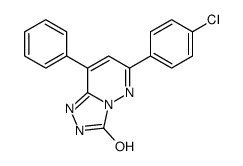 6-(4-chlorophenyl)-8-phenyl-2H-[1,2,4]triazolo[4,3-b]pyridazin-3-one结构式