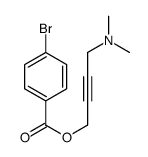 4-(dimethylamino)but-2-ynyl 4-bromobenzoate Structure