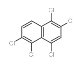 pentachloronaphthalene structure