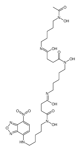 7-nitrobenz-2-oxa-1,3-diazole desferrioxamine B结构式